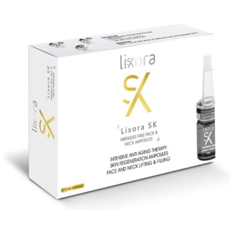 LIXORA SK WRINKLES FREE FACE&NECK AMP 5*5ML