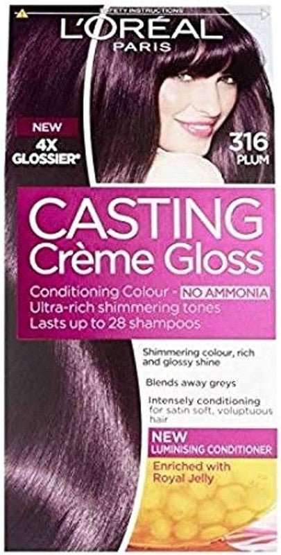 LOREAL CASTING CREME GLOSS 316 PLUM