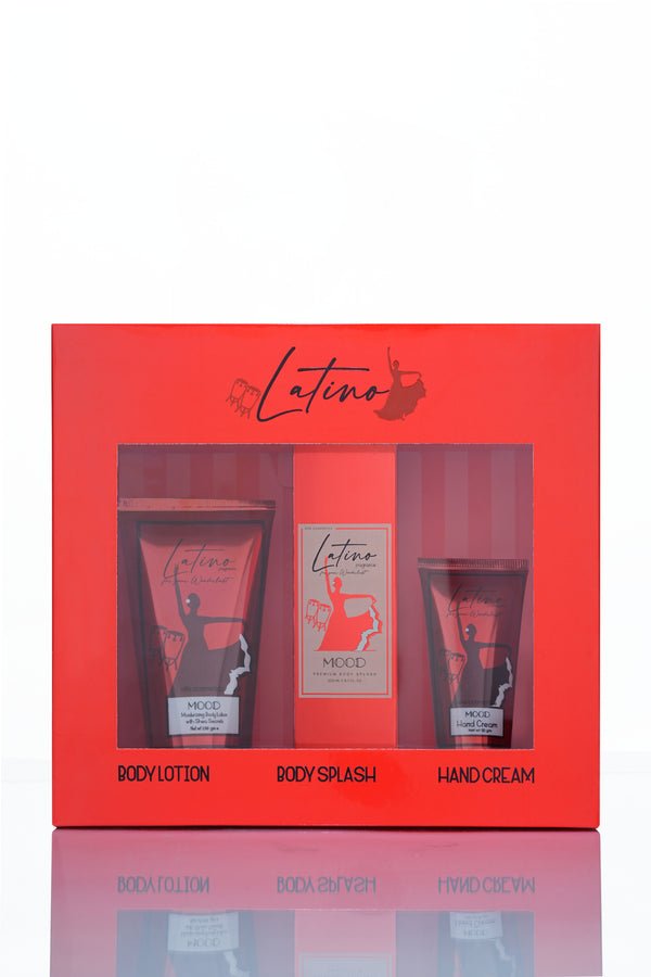 MOOD LATINO (BODY LOTION 150+BODY SPLASH 220+HAND CREAM 50)