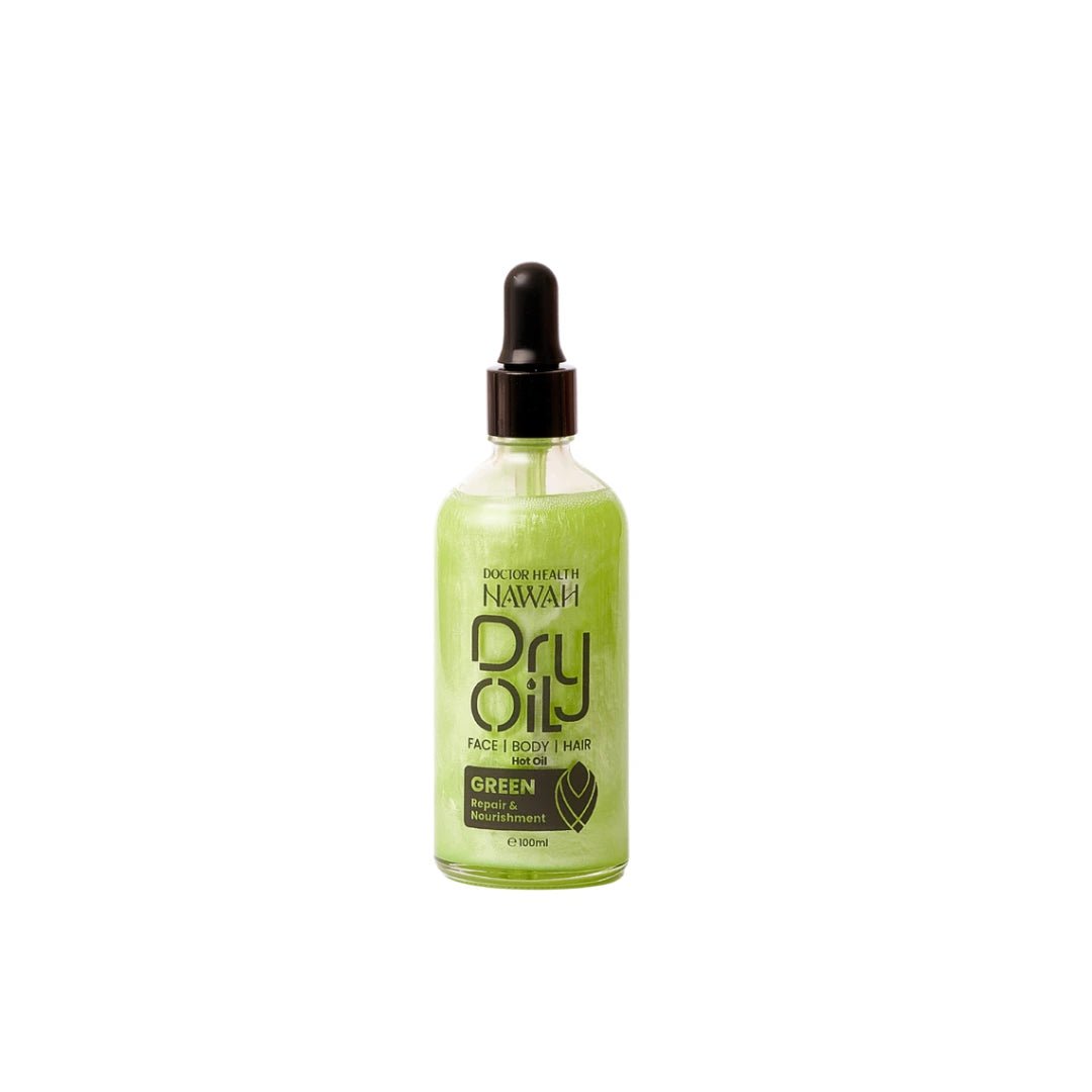 NAWAH DRY OIL 3*1 GREEN 100ML