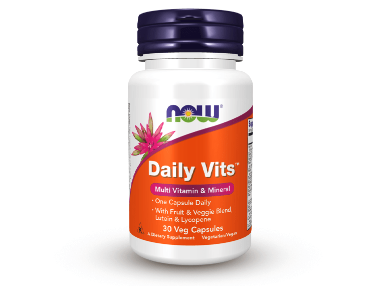 NOW DAILY MULTI VITAMIN & MINERAL 30 CAPS