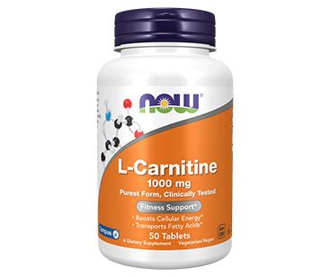 NOW L-CARNITINE 1000MG 50TAB