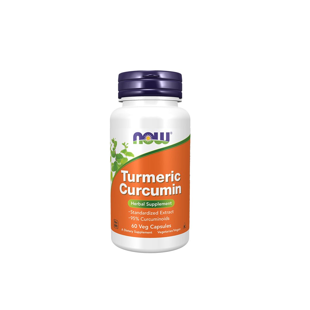 NOW TURMERIC CURCUMIN EXTRACT 60 VCAPS