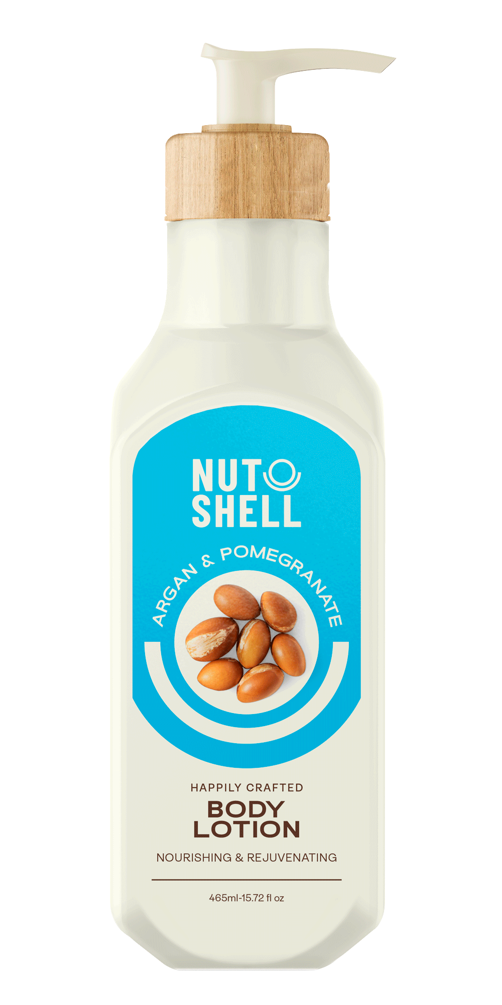 NUT SHELL ARGAN BODY LOTION 465ML