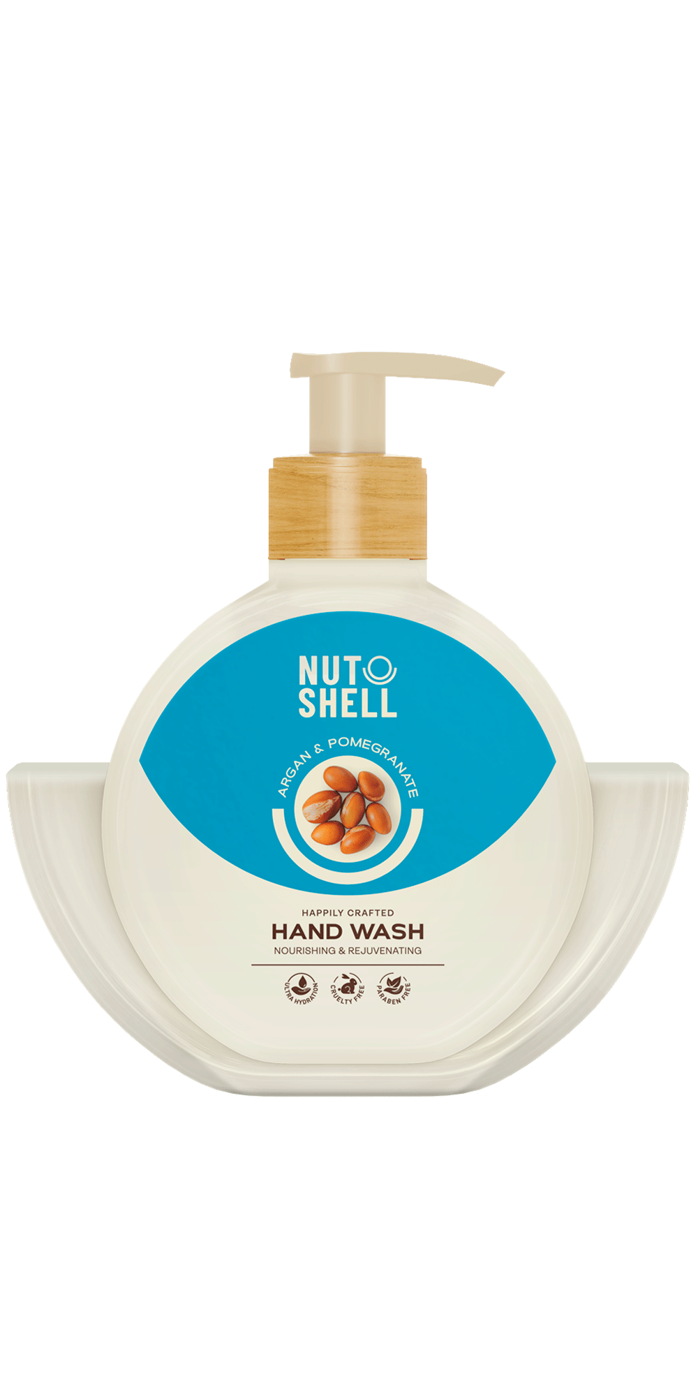 NUT SHELL ARGAN HAND WASH 375ML