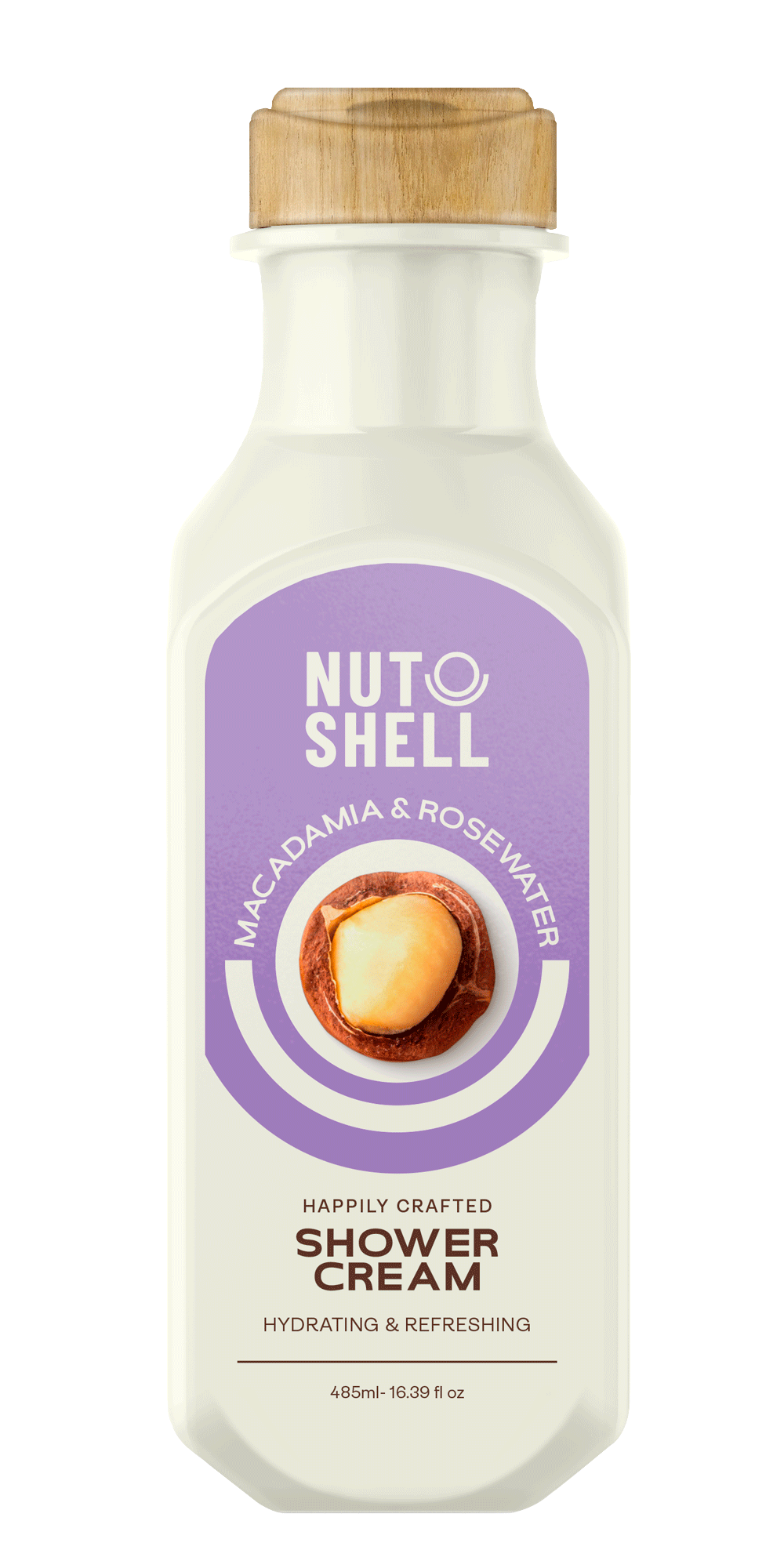 NUT SHELL MACADAMIA SHOWER 485ML