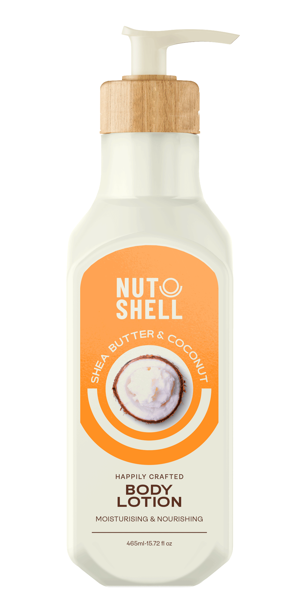 NUT SHELL SHEA&COCONUT BODY LOTION 465ML