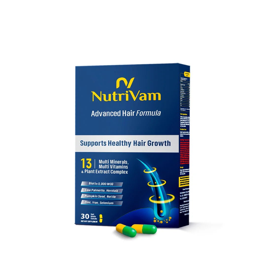 NUTRIVAM ADVANCED HAIR FORMULA 30CAPSULE