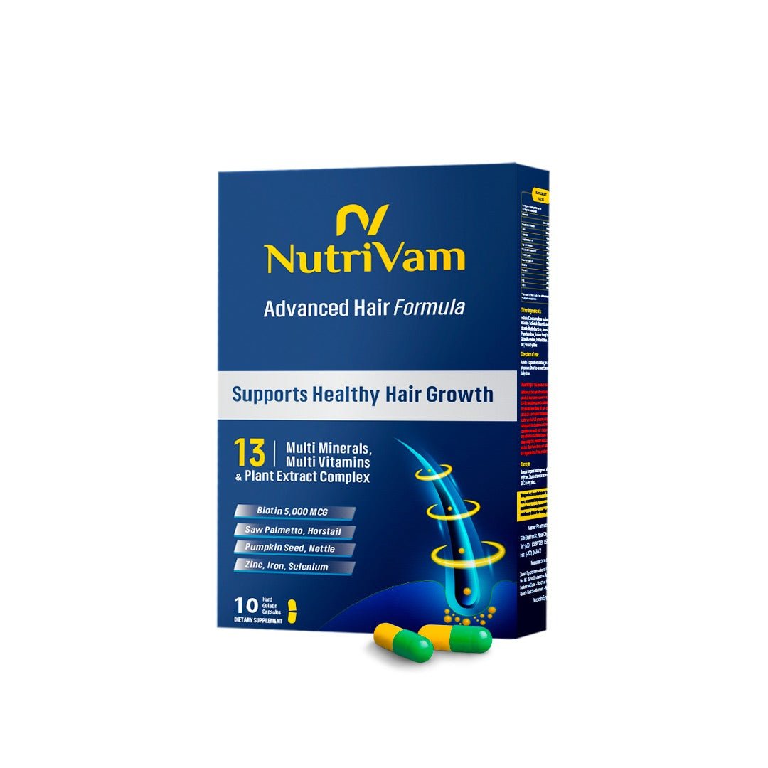 NUTRIVAM ADVANCED HAIR FORMULA 5AMP*5ML