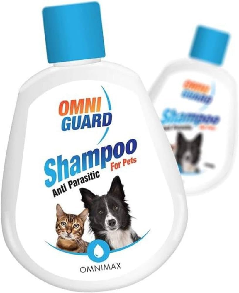 OMNI GUARD ANTI PARASITIC 80ML SHAMPOO BLUE