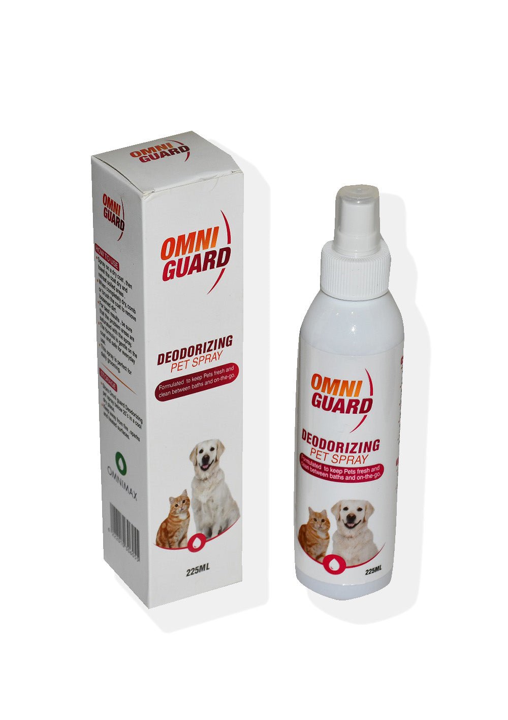 OMNI GUARD DEODORIZING PET SPRAY 250ML