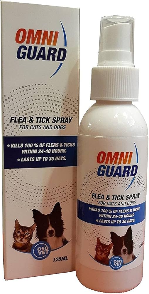 OMNI GUARD FLEA TICK SPRAY 250 ML