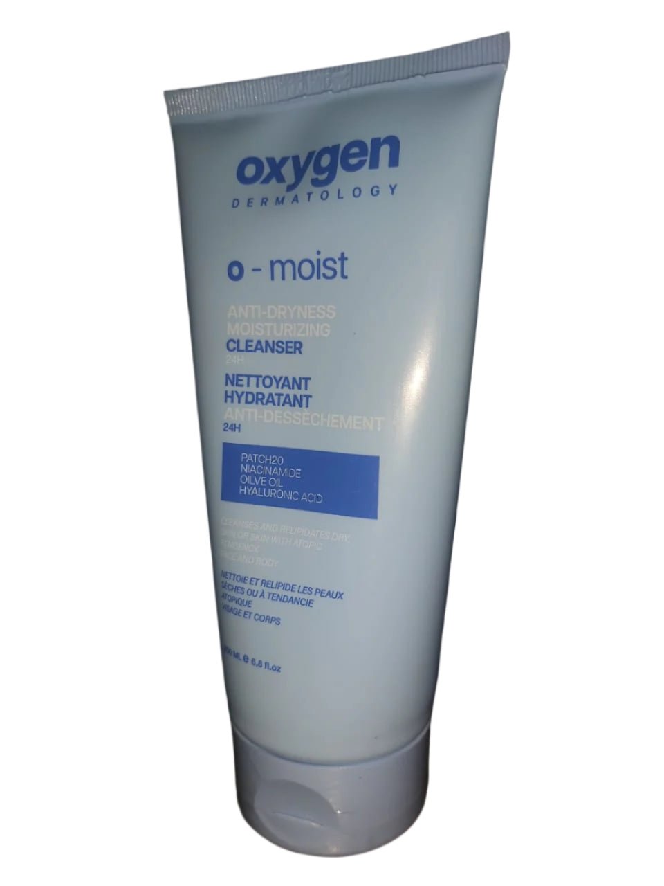 OXYGEN O-MOIST ANTI-DRYNESS MOISTURIZING CLEANCER 24H 200ML