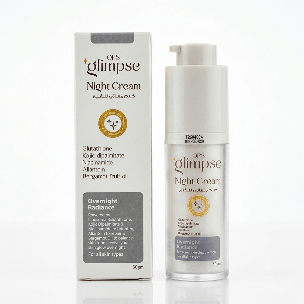QPS GLIMPES NIGHT CREAM 30GM