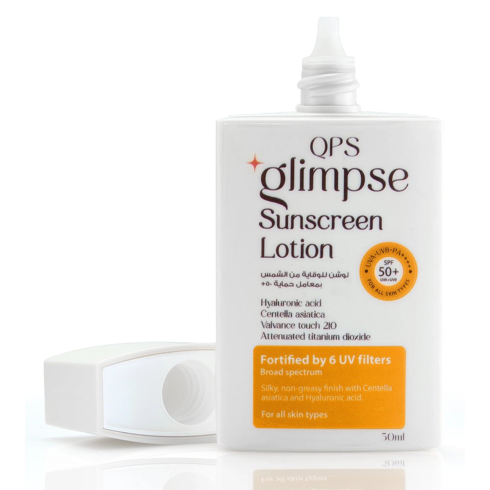 QPS GLIMPES واقي شمس لوشن SPF50 50 مل