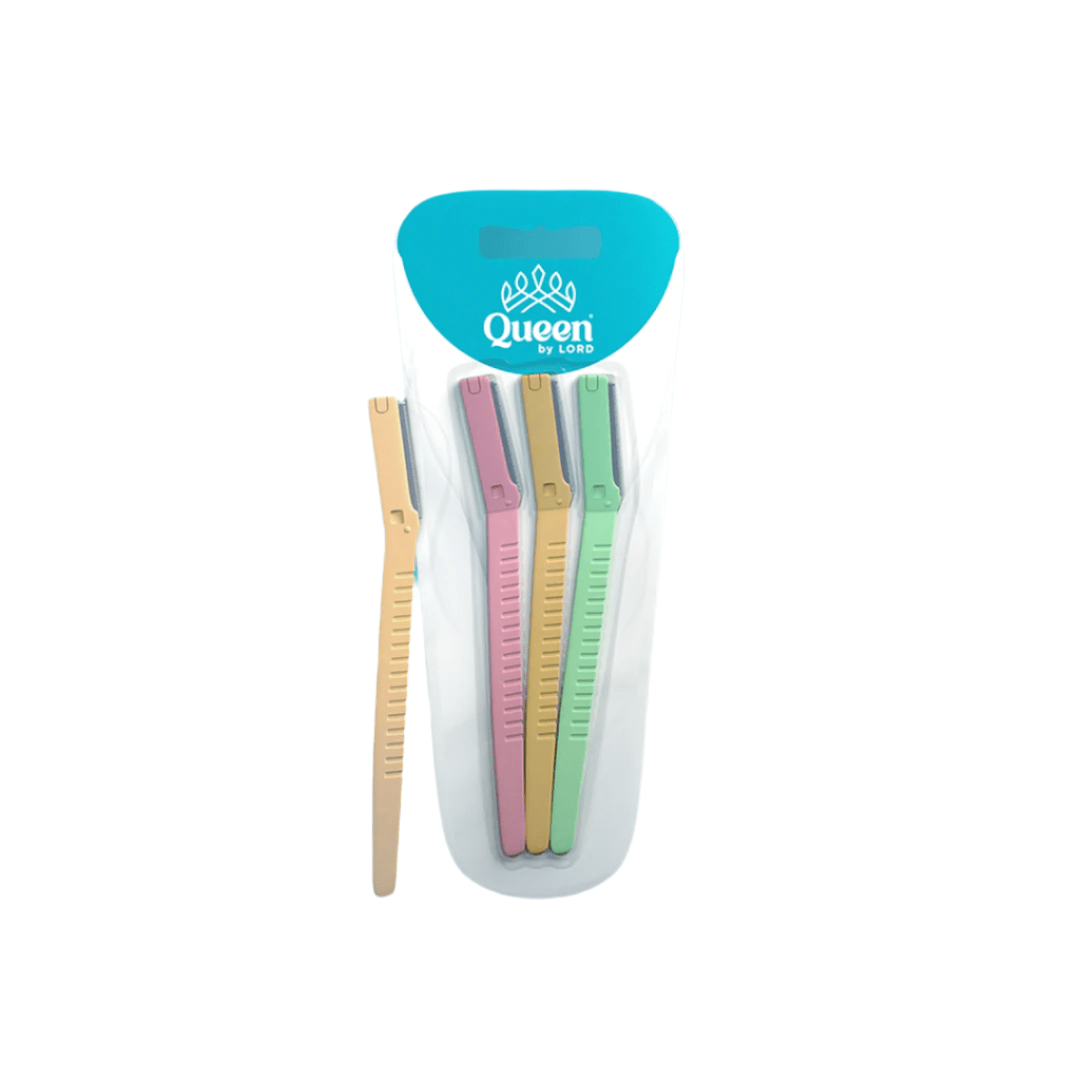 QUEEN 3 قطع ماكينة حواجب Q105