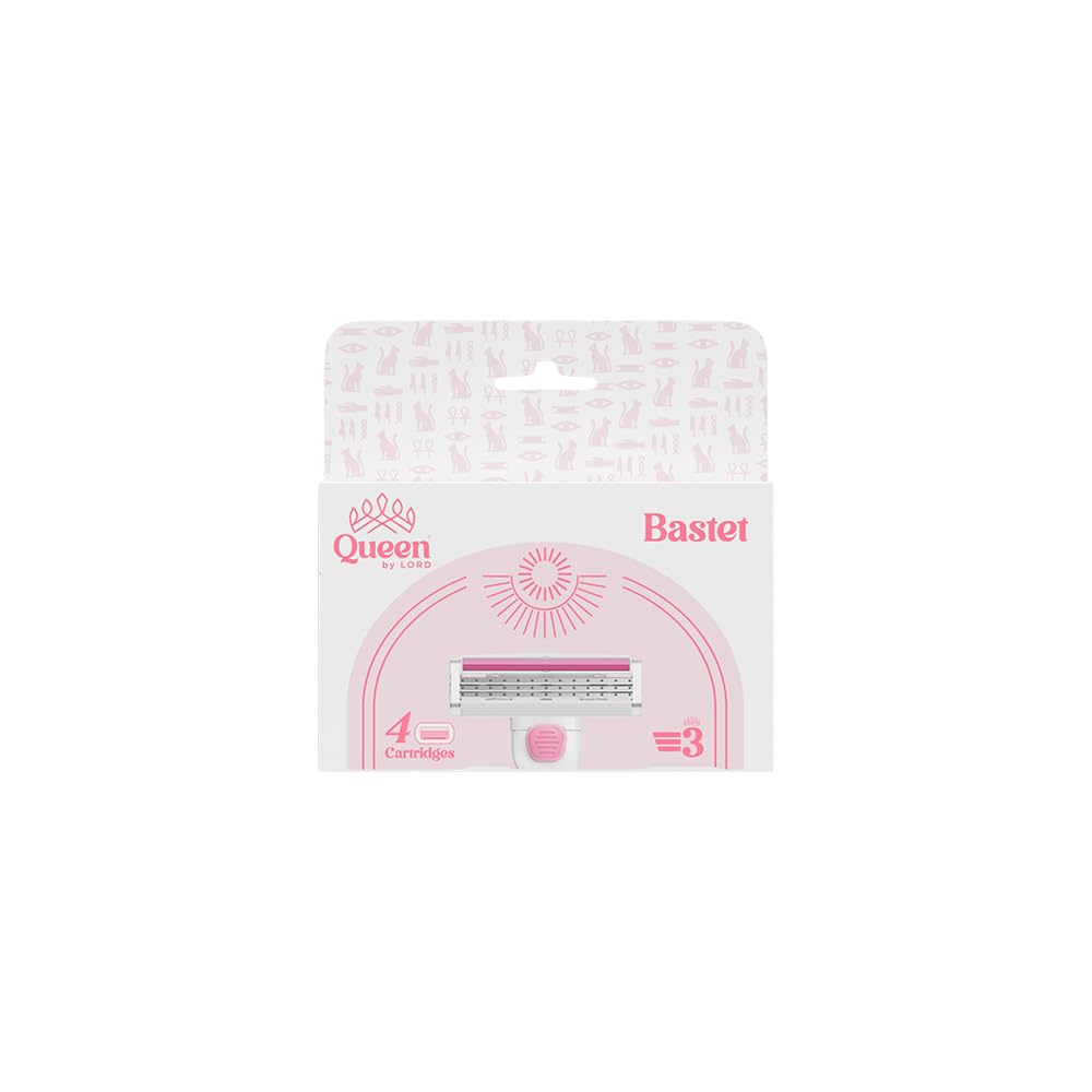 QUEEN BASTET 4CARTRIDGES شفرات حلاقة غيار