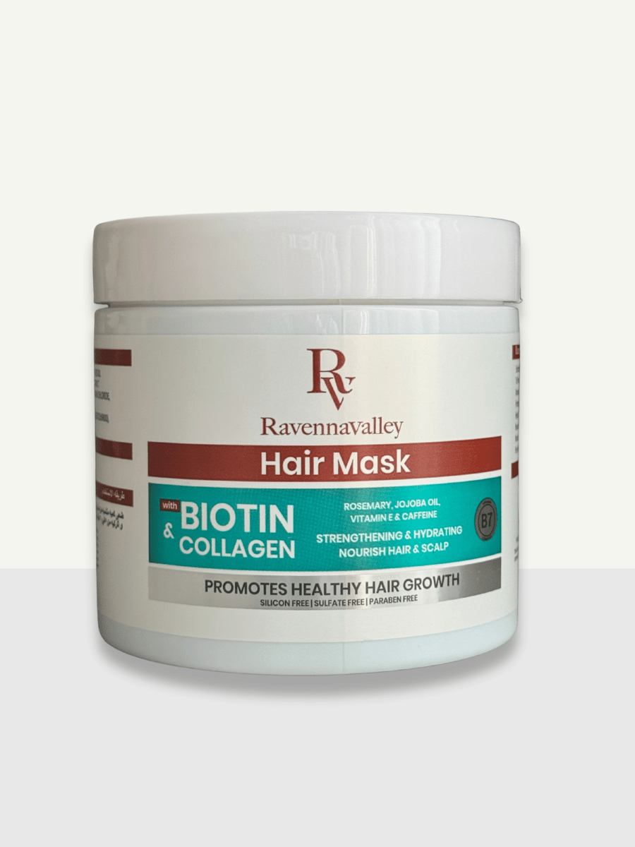 RAVENNAVALLEY HAIR MASK BIOTIN&COLLAGEN 500GM RV