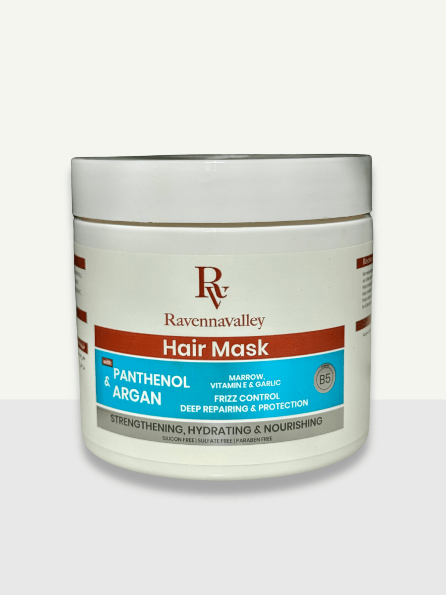 RAVENNAVALLEY HAIR MASK PANTHENOL&ARGAN 500GM RV