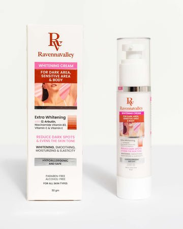 RAVENNAVALLEY WHITE CREAM DARK AREA 50GM RV