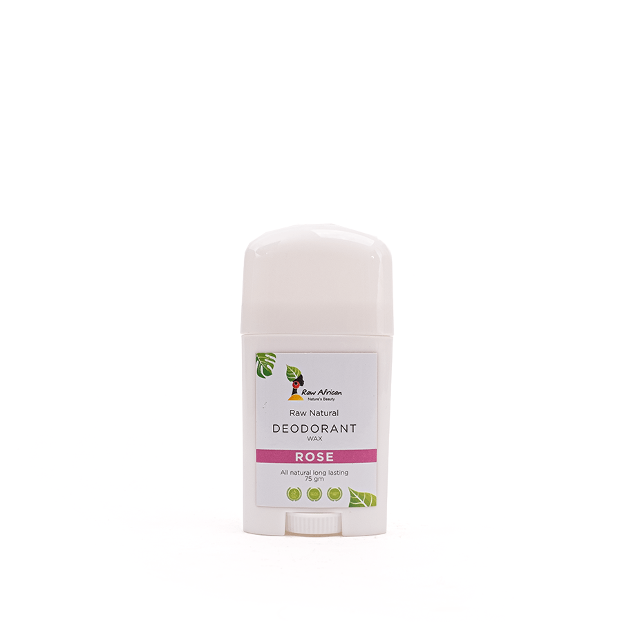 RAW AFRICAN DEODRANT ROSE 75GM