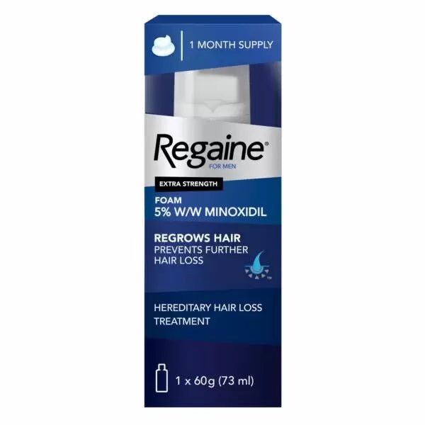REGAINE EXTRA STRENGTH FOAM 5%
