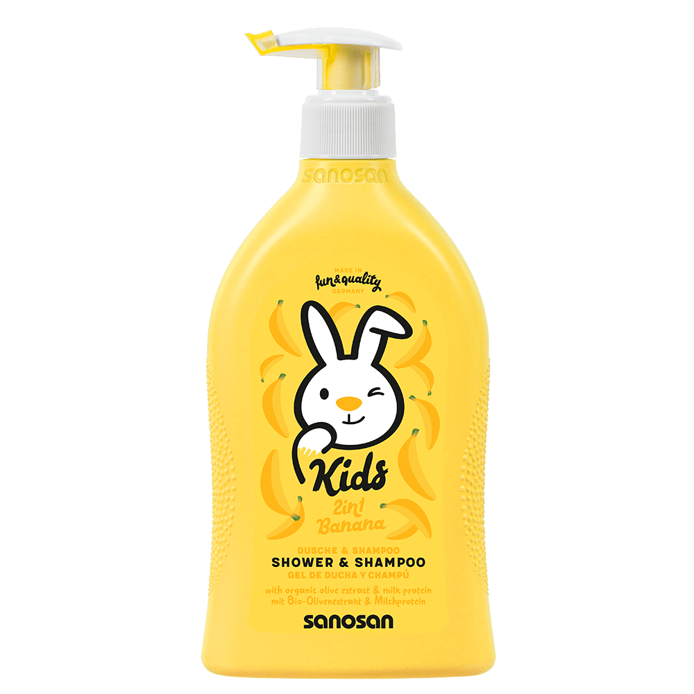 SANOSAN BANANA SHOWER SHAMP 400ML