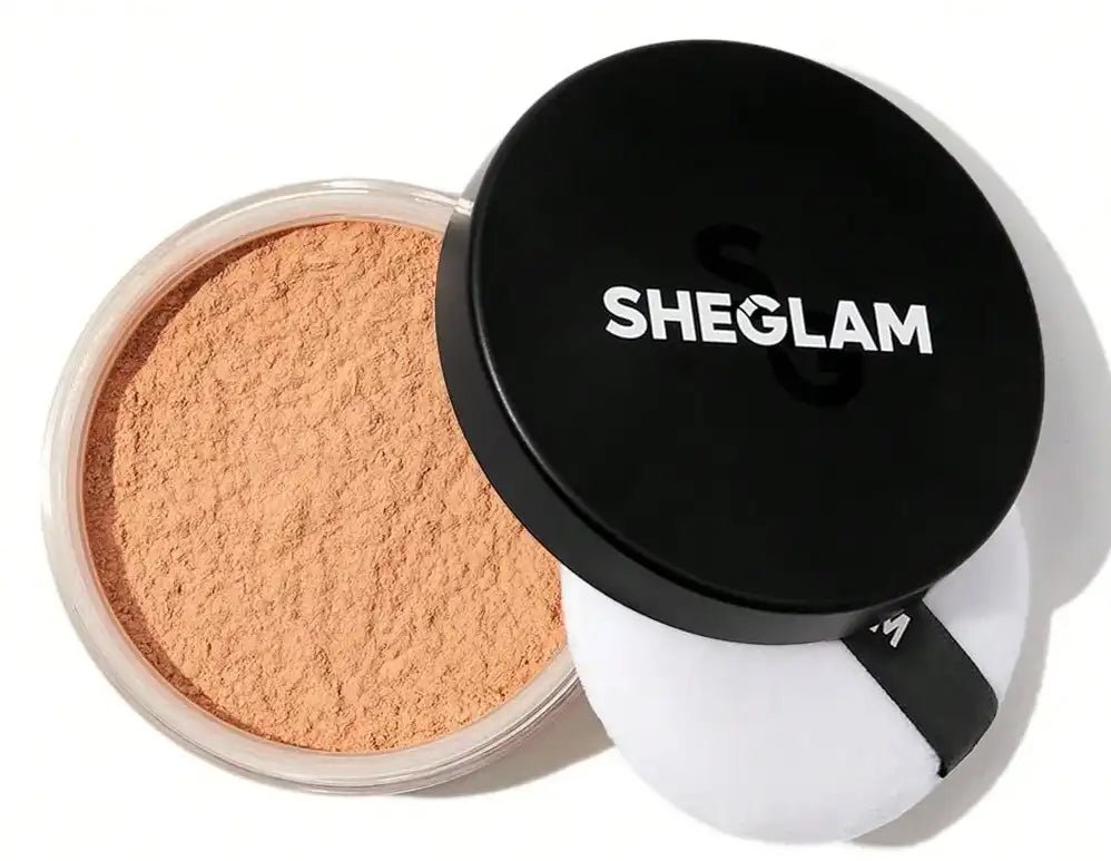 SHEGLAM BAKED GLOW SETTING POWDER LIGHT BROWN