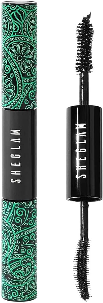 SHEGLAM MASCARA VOLUME&VOLUME WATER PROOF BLACK