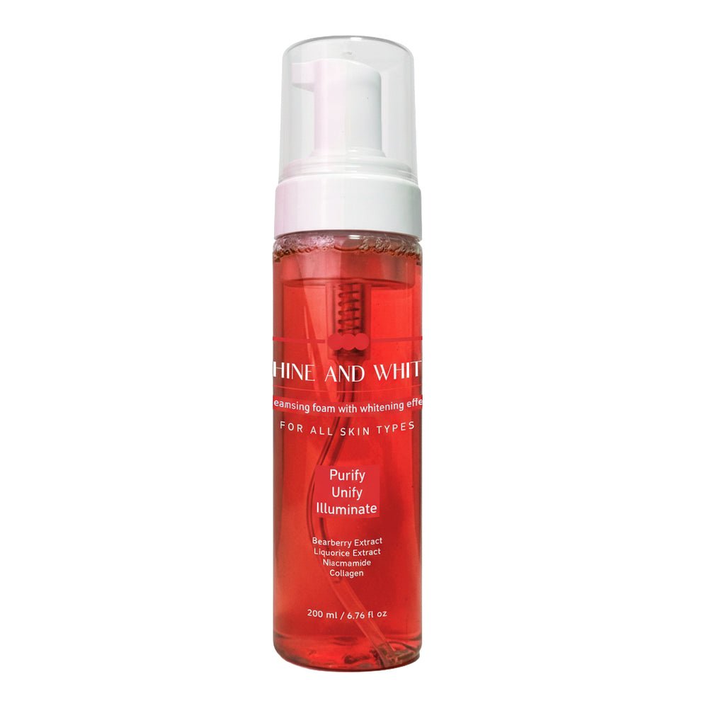 SHINE&WHITE CLEANSING FOAM WHITE EFFECT 200ML