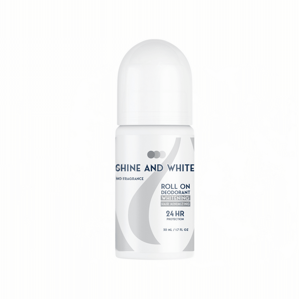SHINE&WHITE NO FRAGRANCE ROLL ON 50ML