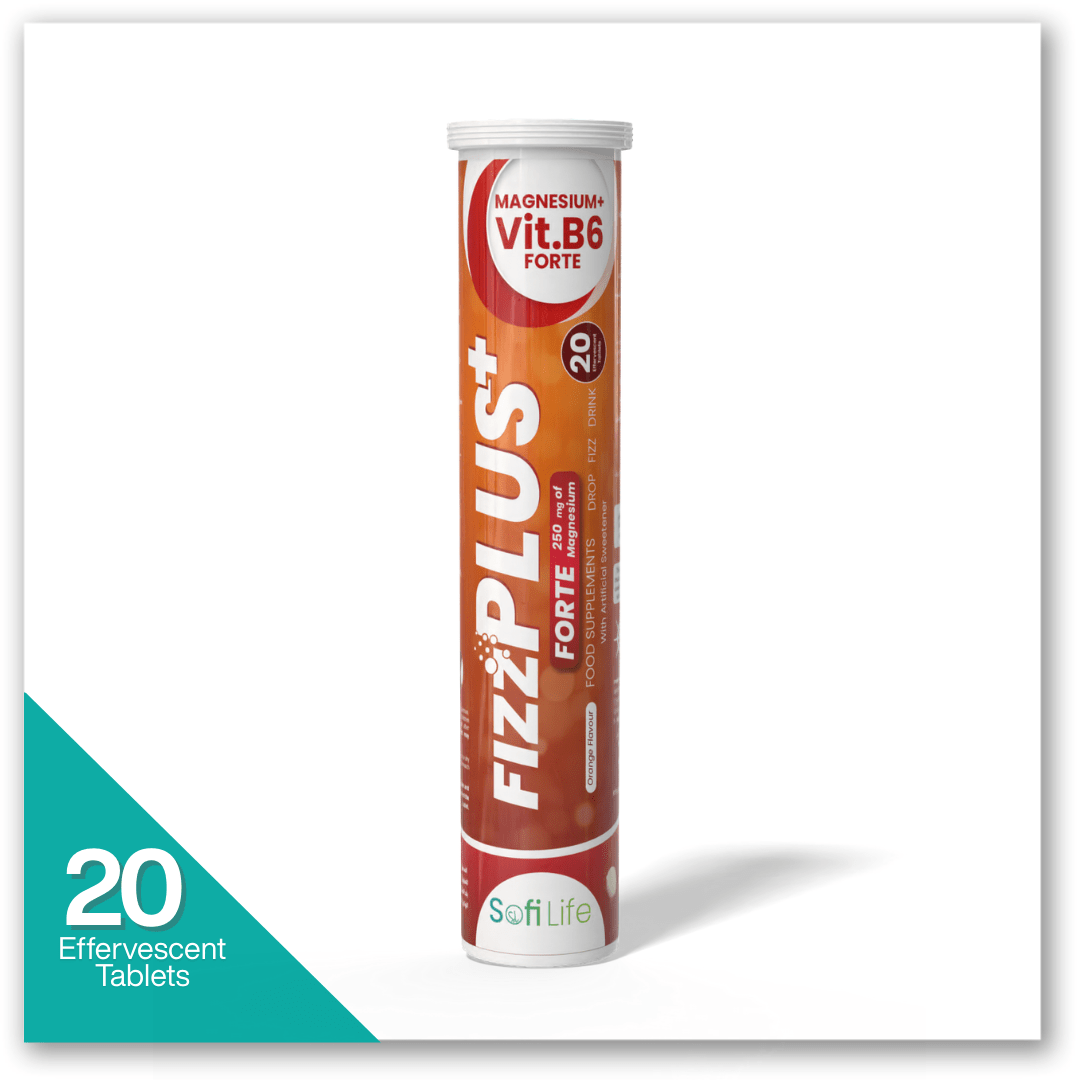 SOFI LIFE FIZZ PLUS مغنيسيوم + فيتامين ب6 فوار