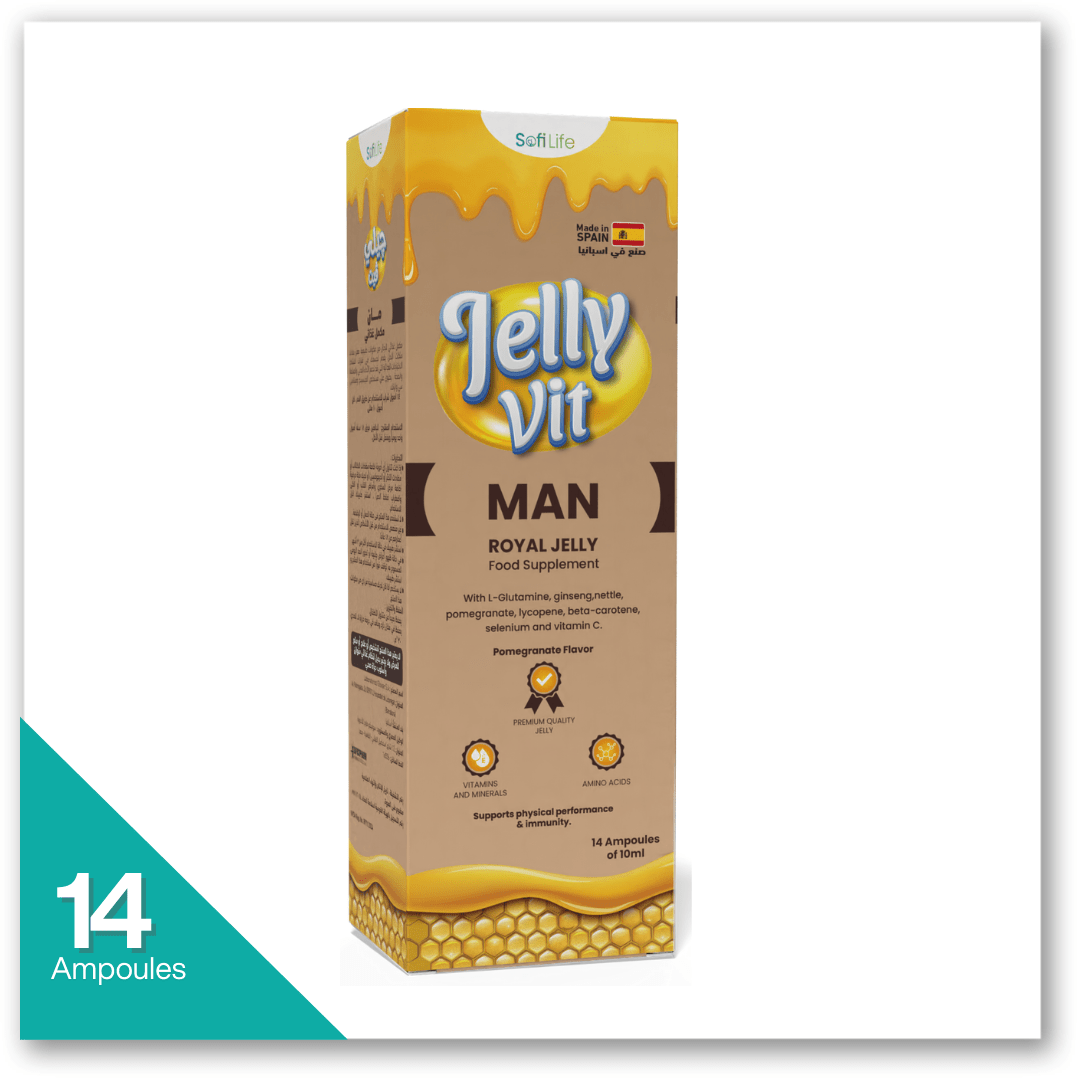 Sofi Life Jelly Vit Man 14 أمبولة 10 مل
