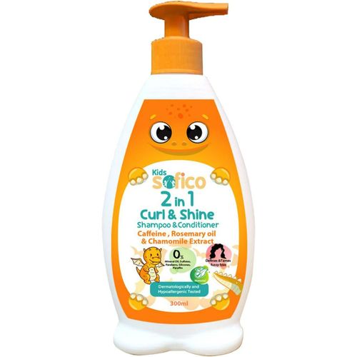 SOFICO KIDS 2IN1 CURL&SHINE SHA&COND 300ML