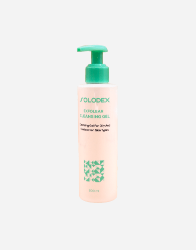SOLODEX EXFOLEAR CLEANSING GEL 200 ML