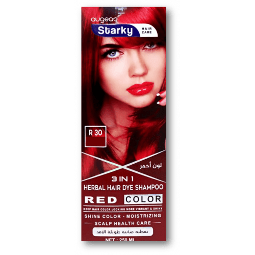 STARKY HERBAL HAIR DYE SHAMPOO RED R30