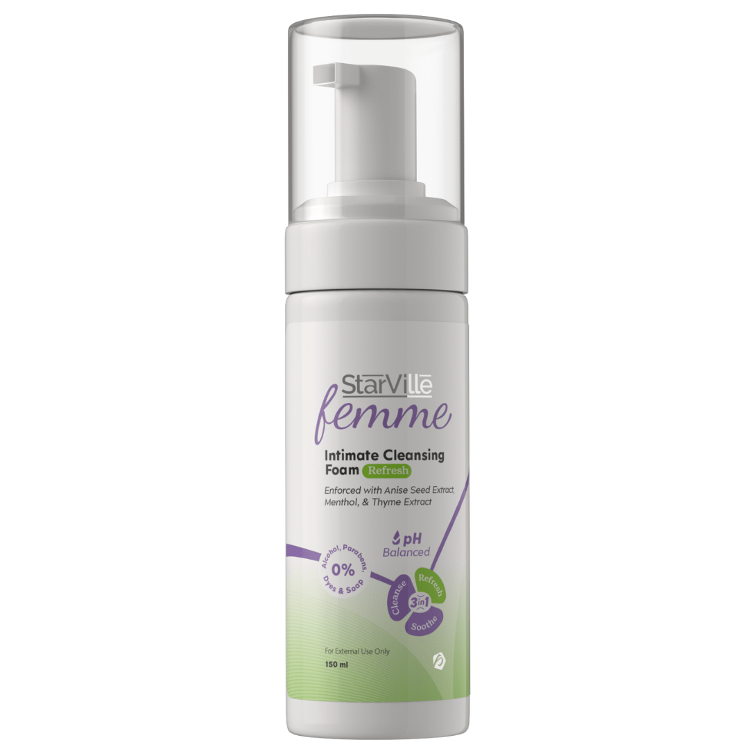 STARVILLE FEMME INTIMATE CLEANSING FOAM REFRESH 150ML