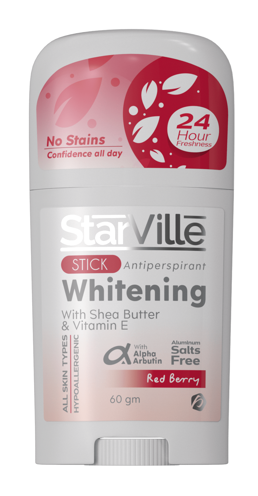 STARVILLE STICK WHITENING REDBERRY 60GM