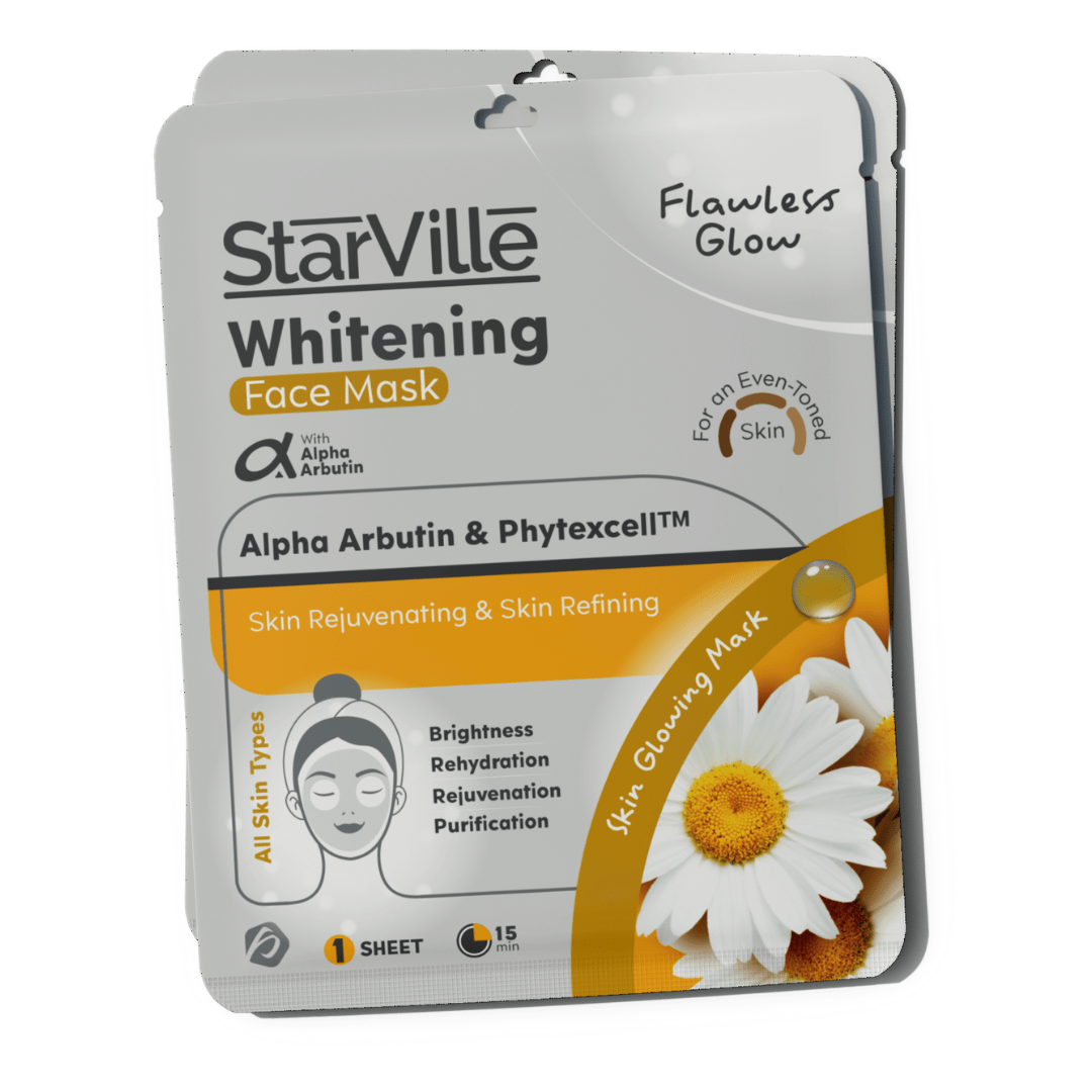 STARVILLE WHITENING FACE MASK 1 SHEETS