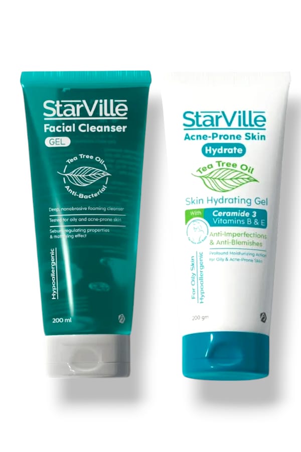 STARVILLE(CLEANSER 200+ACNE HYDRA GEL200ML)OFF