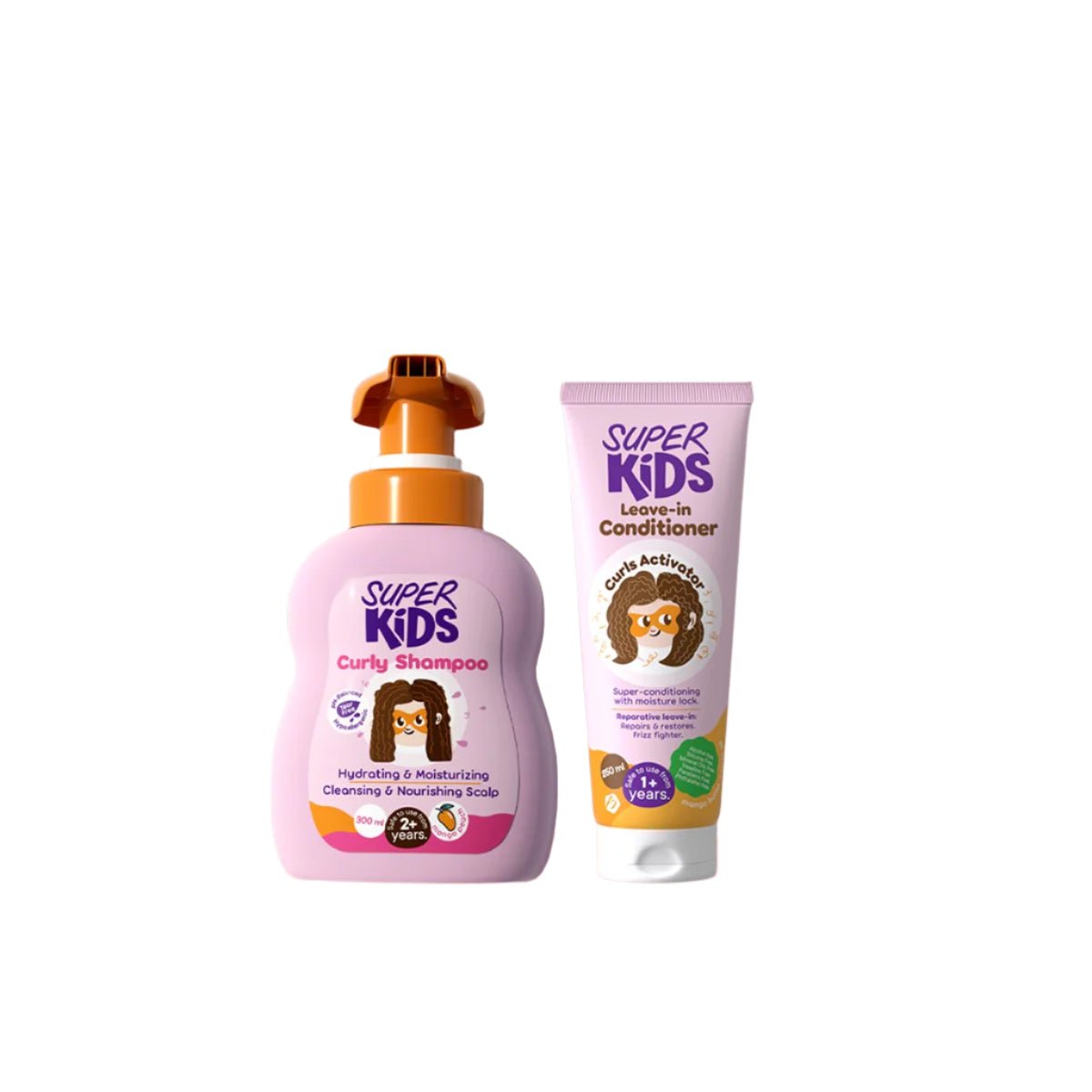 SUPERKIDS CURLY SHAMPOO + LEAVE IN OFFER 210 L.E