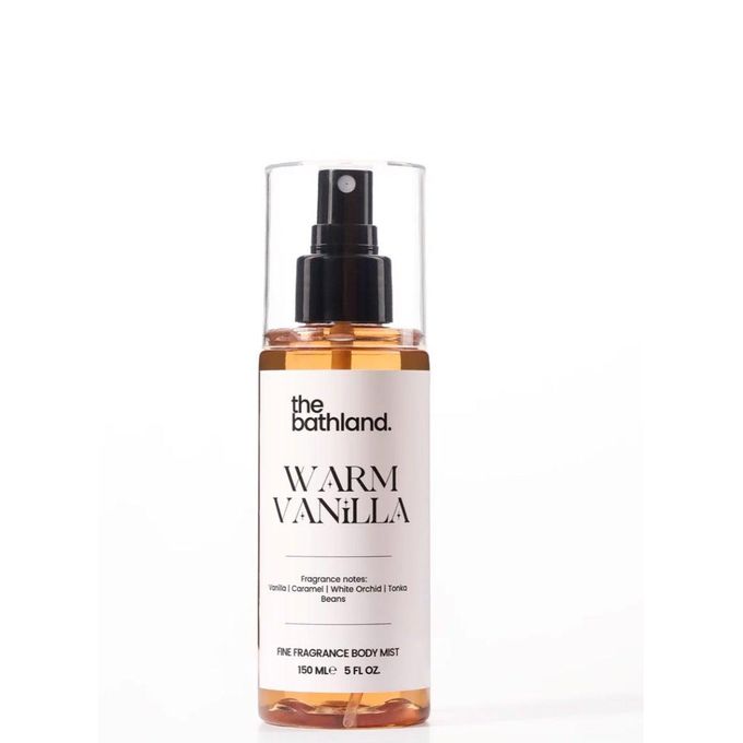 THE BATHLAND WARM VANILLA BODY MIST 150ML