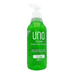 UNO CLEAR HAND SOAP GREEN APPLE 300ML