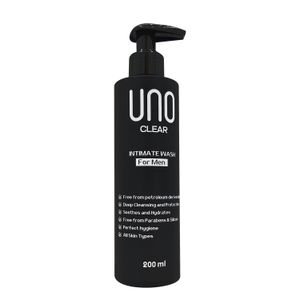 UNO CLEAR INTIMATE WASH FOR MEN 200ML