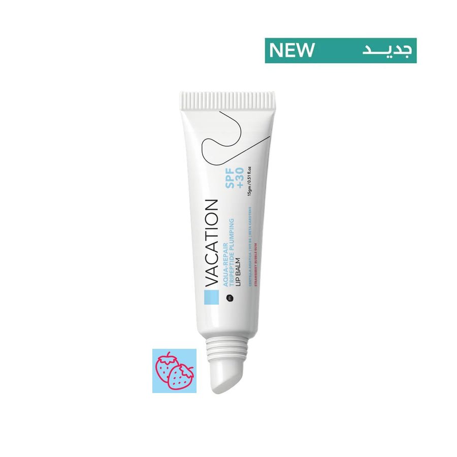 مرطب الشفاه أكوا ريبير بالصبار SPF+30 بنكهة الفراولة وعلكة الفقاعات 15 جم