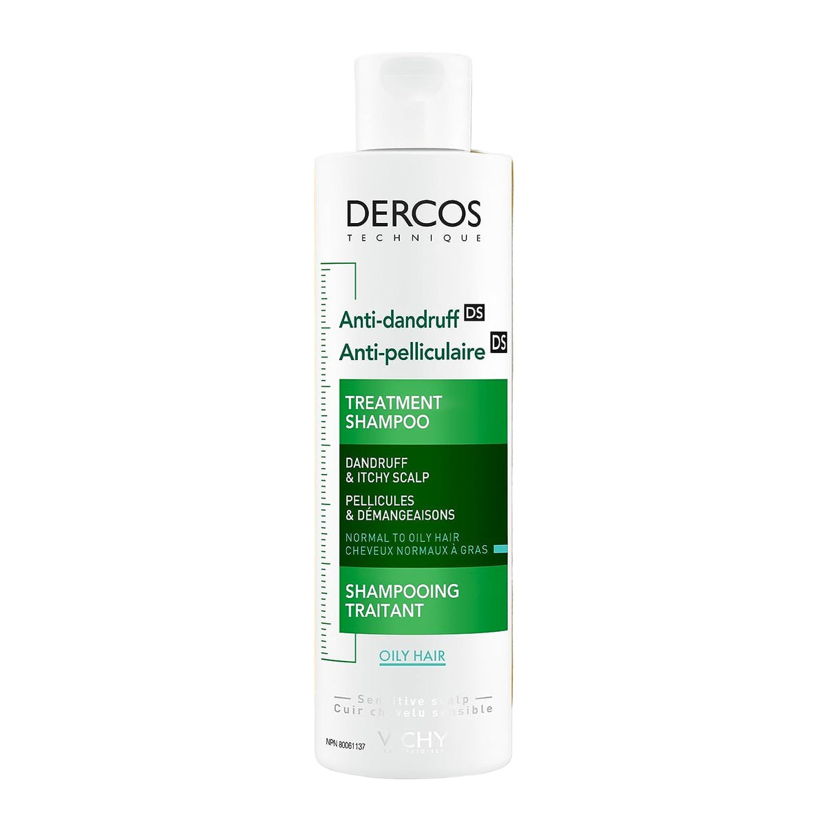 VICHY DERCOS A.DAND. OILY HR SHAMP. 200M