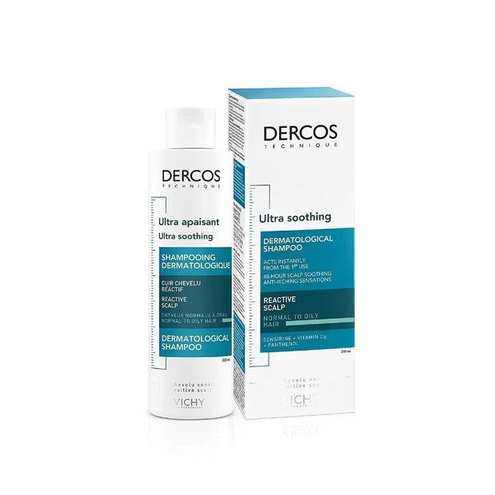 VICHY DERCOS SHAMPOO NORMAL TO OILY HAIR 200ML