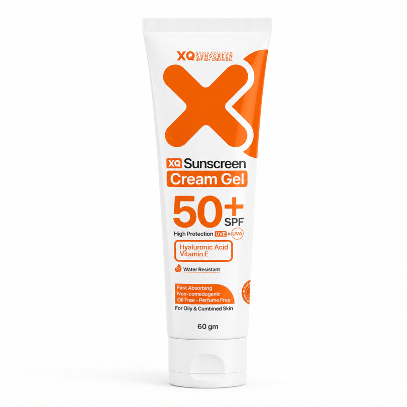 XQ SUN SCREEN CREAM GEL SPF 50 60GM