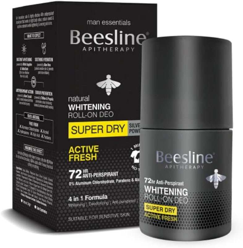 BEESLINE SUPER DRY ACTIVE FRESHSILVER ROLL 50ML