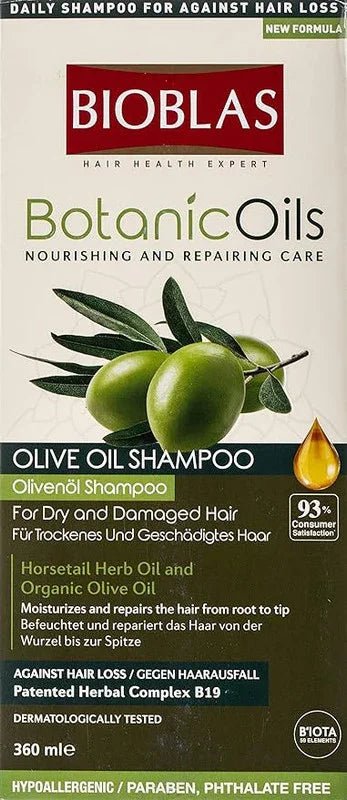 BIO BLAS BOTANIC OLIVE OIL SHAMP 360ML